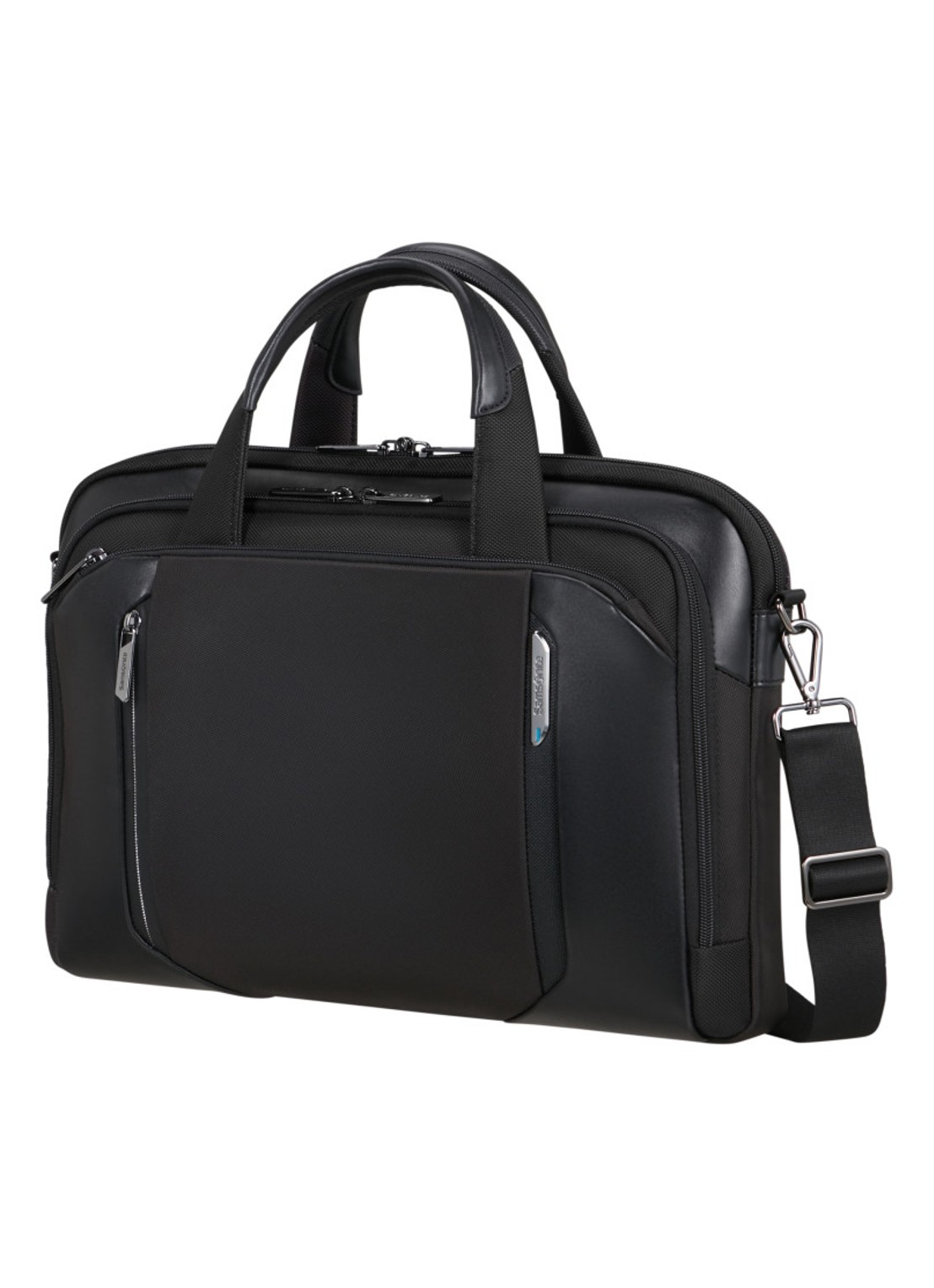 Samsonite Spectrolite 4.0 laptoptas met 15.6 inch laptopvak - voorkant 2 zwart