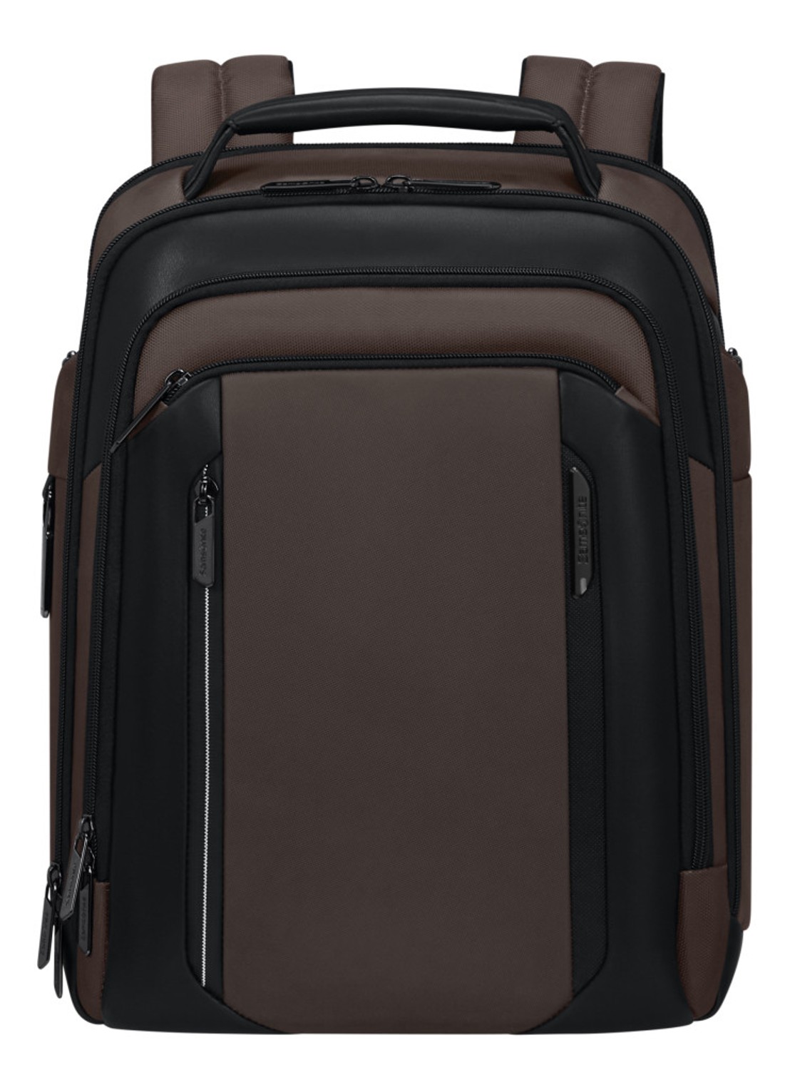 Samsonite Spectrolite 4.0 rugzak met 14.1 inch laptopvak - voorkant 2 bruin