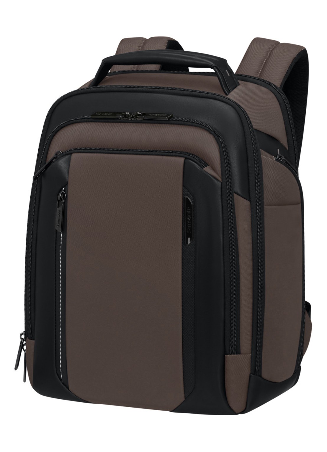 Samsonite Spectrolite 4.0 rugzak met 14.1 inch laptopvak - voorkant 3 bruin