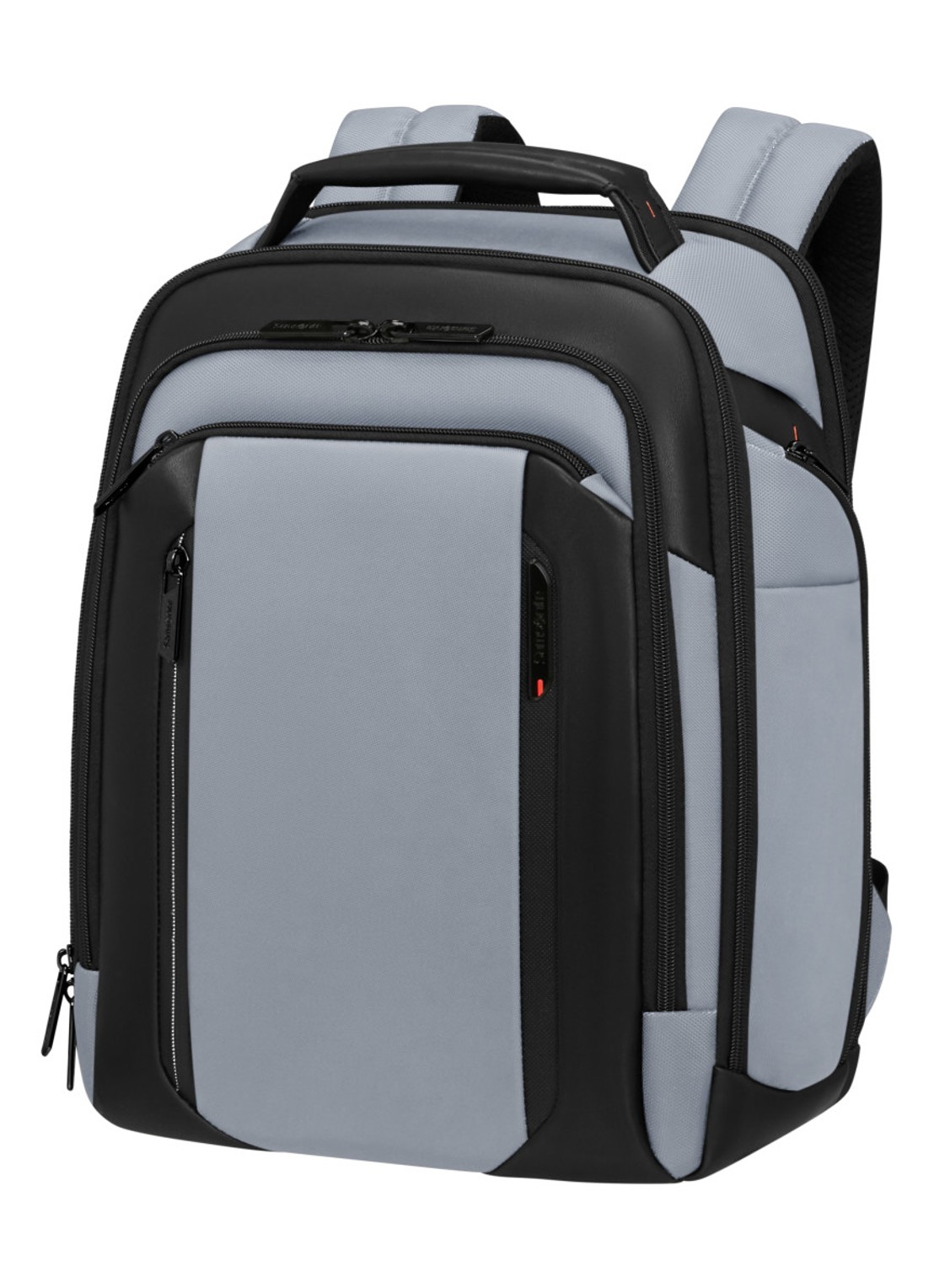 Samsonite Spectrolite 4.0 rugzak met 14.1 inch laptopvak - voorkant 3 blauwgrijs