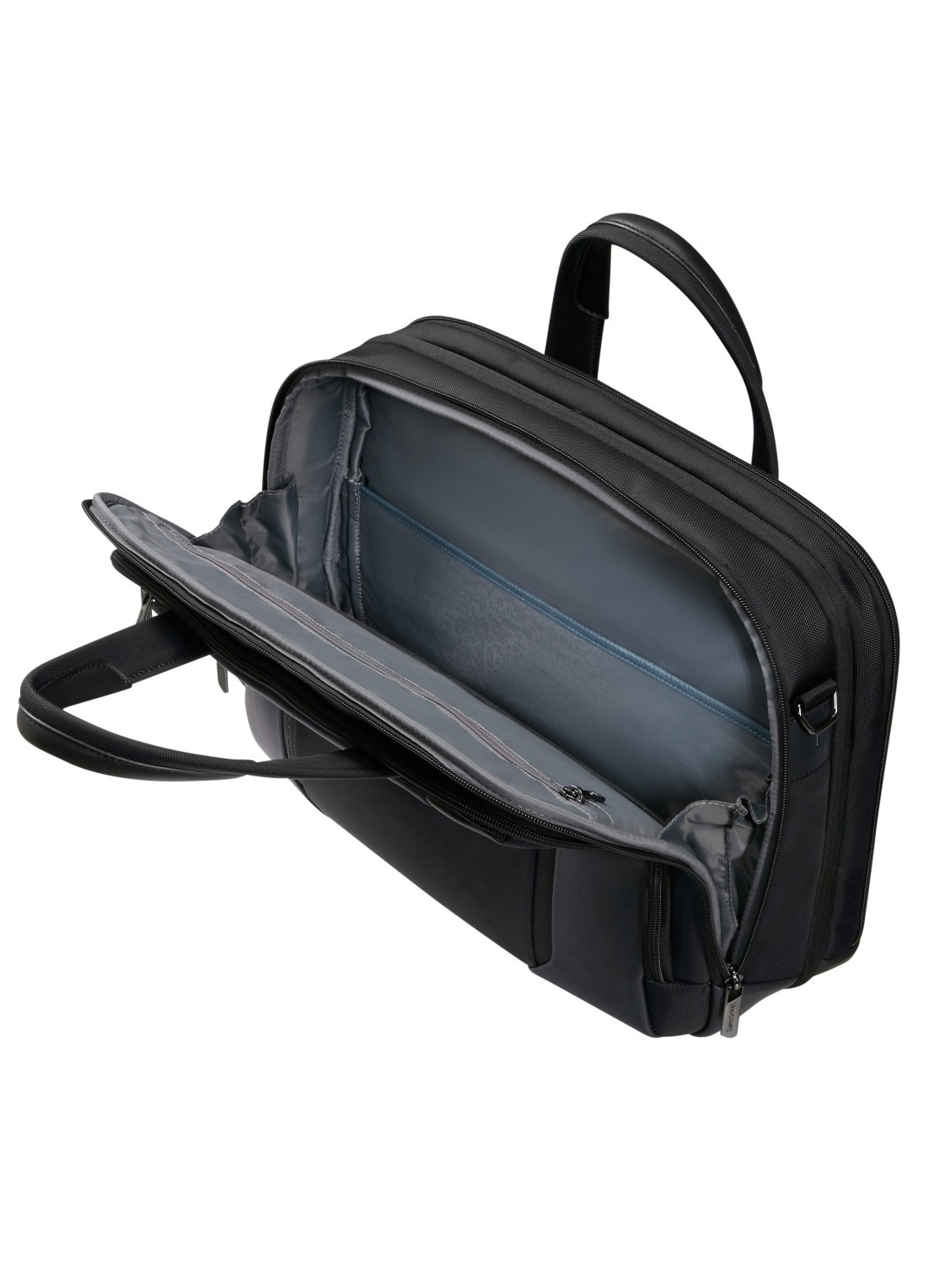 Samsonite Spectrolite 4.0 vergrootbare laptoptas met 15.6 inch laptopvak - achterkant zwart