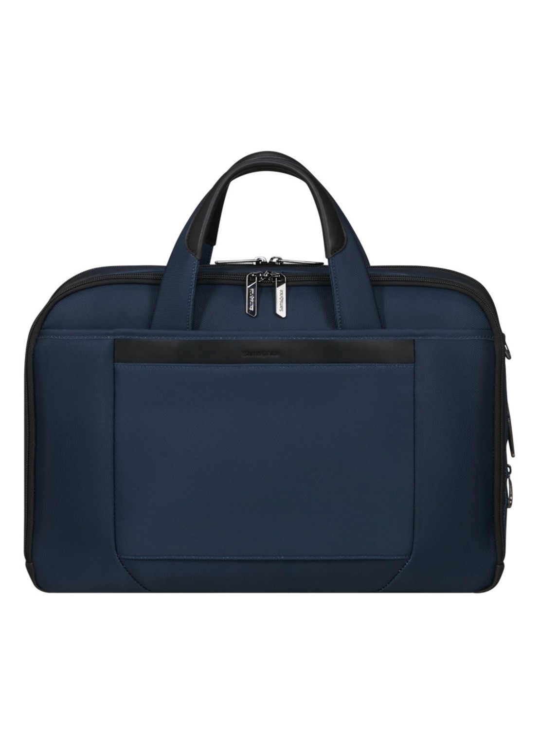 Samsonite Spectrolite 4.0 vergrootbare laptoptas met 15.6 inch laptopvak - detail donkerblauw