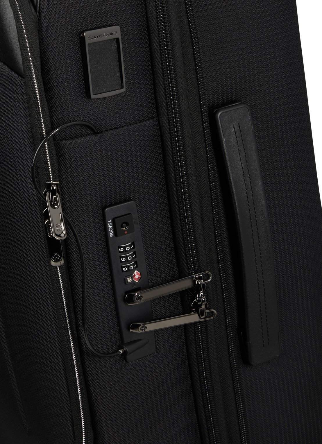 Samsonite Splendix spinner 55 cm - detail 3 zwart