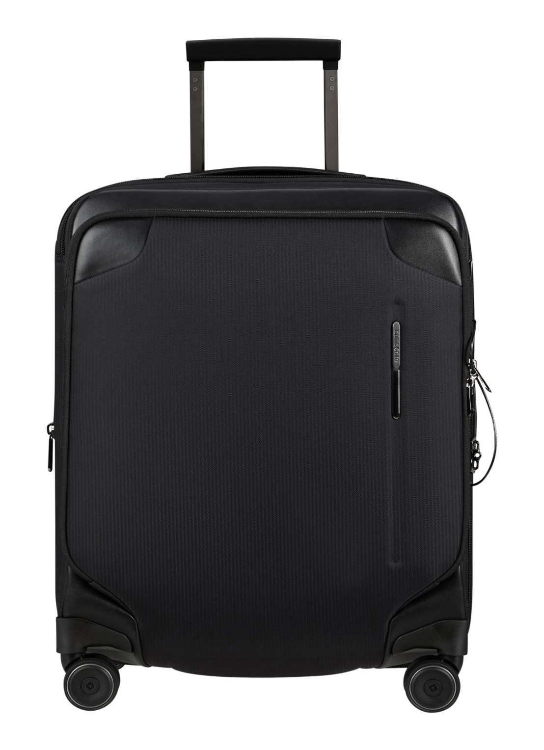 Samsonite Splendix spinner 55 cm - voorkant 4 zwart
