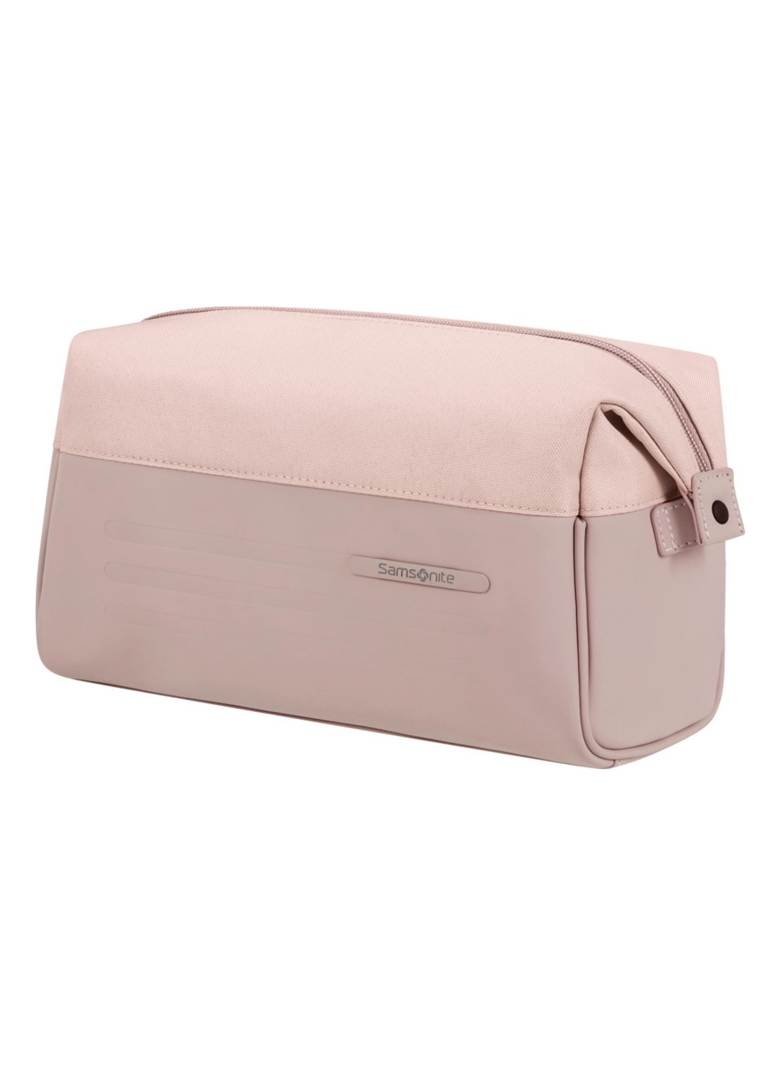 Samsonite Stackd toilettas met logo - voorkant 3 oudroze