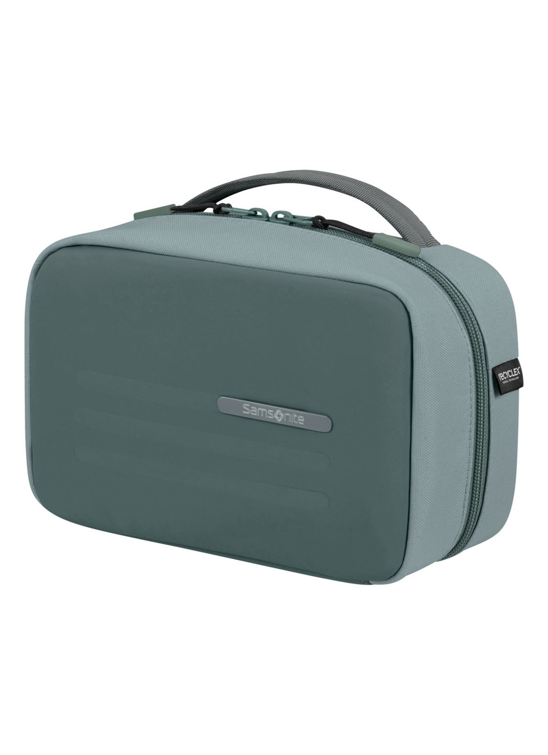 Samsonite Stackd toilettas met logo - detail 3 zeegroen