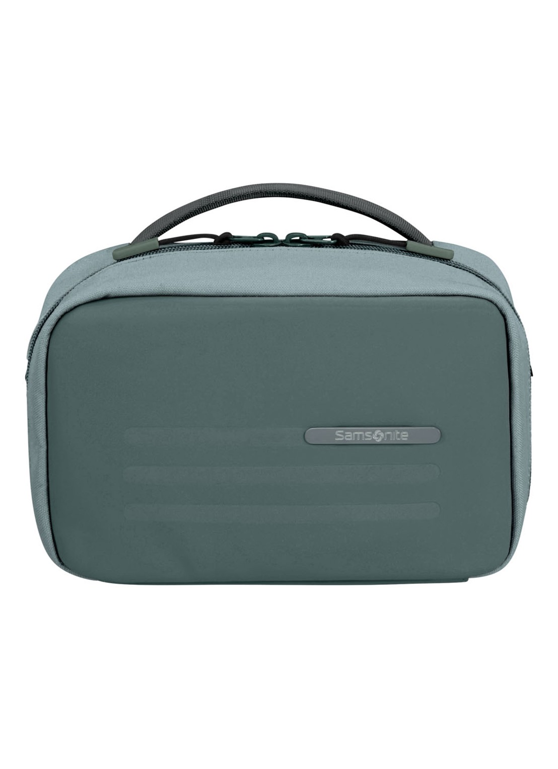 Samsonite Stackd toilettas met logo - voorkant zeegroen