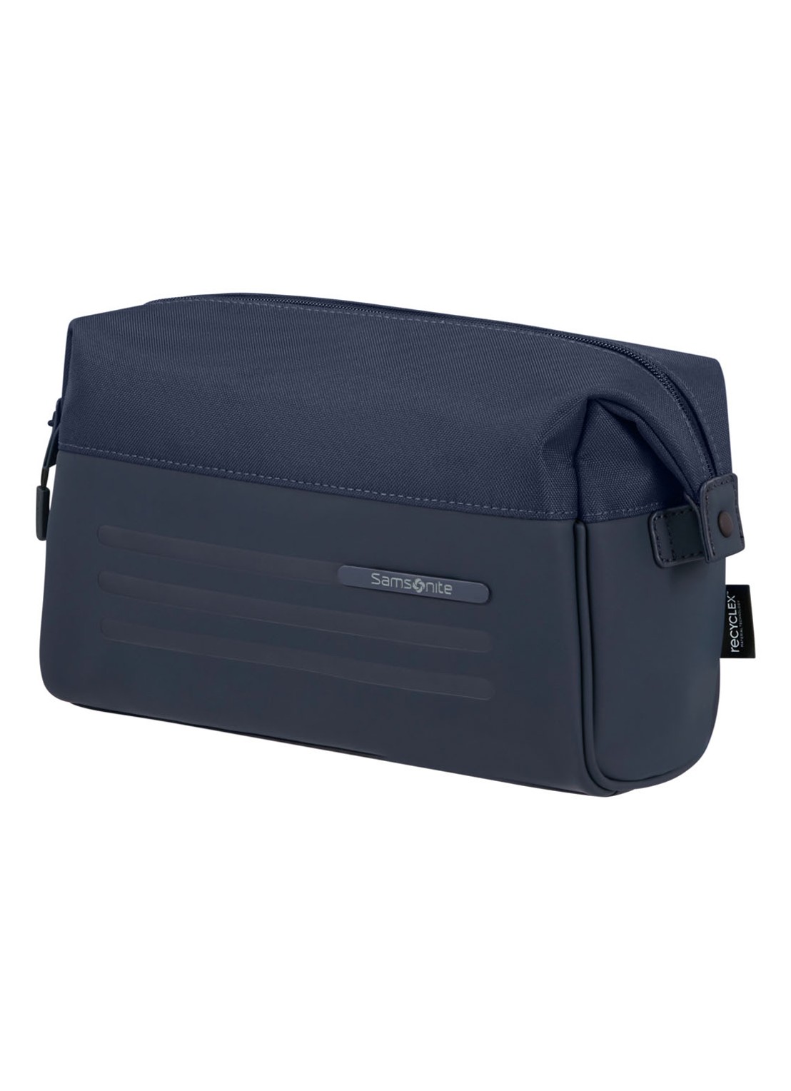 Samsonite Stackd toilettas met logo - detail 3 staalblauw