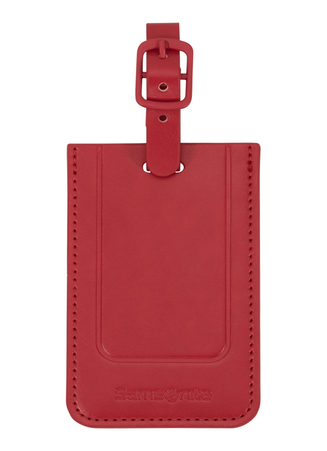 Samsonite TA Revolution bagagelabel set van 2 - voorkant rood