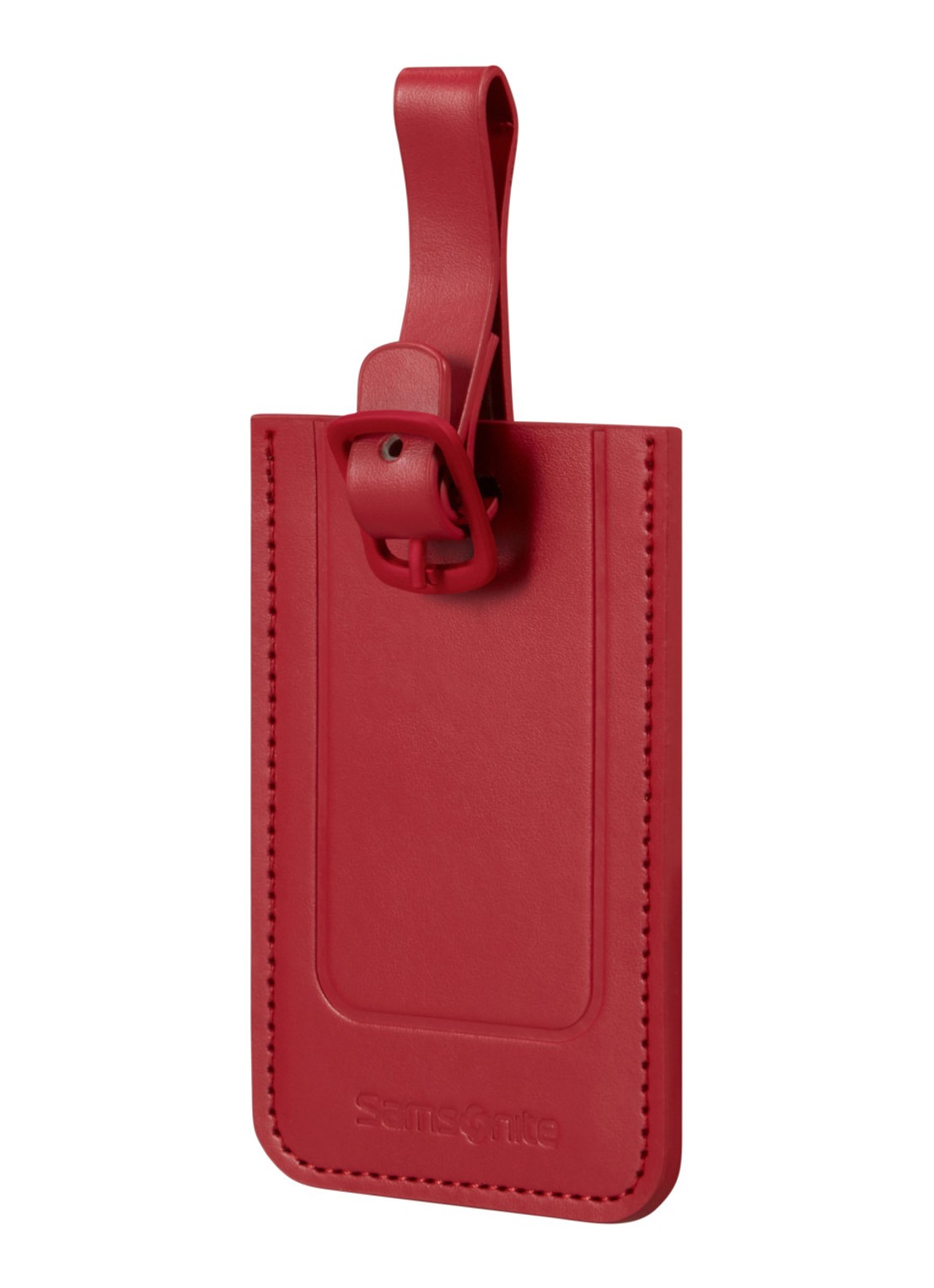 Samsonite TA Revolution bagagelabel set van 2 - voorkant 2 rood
