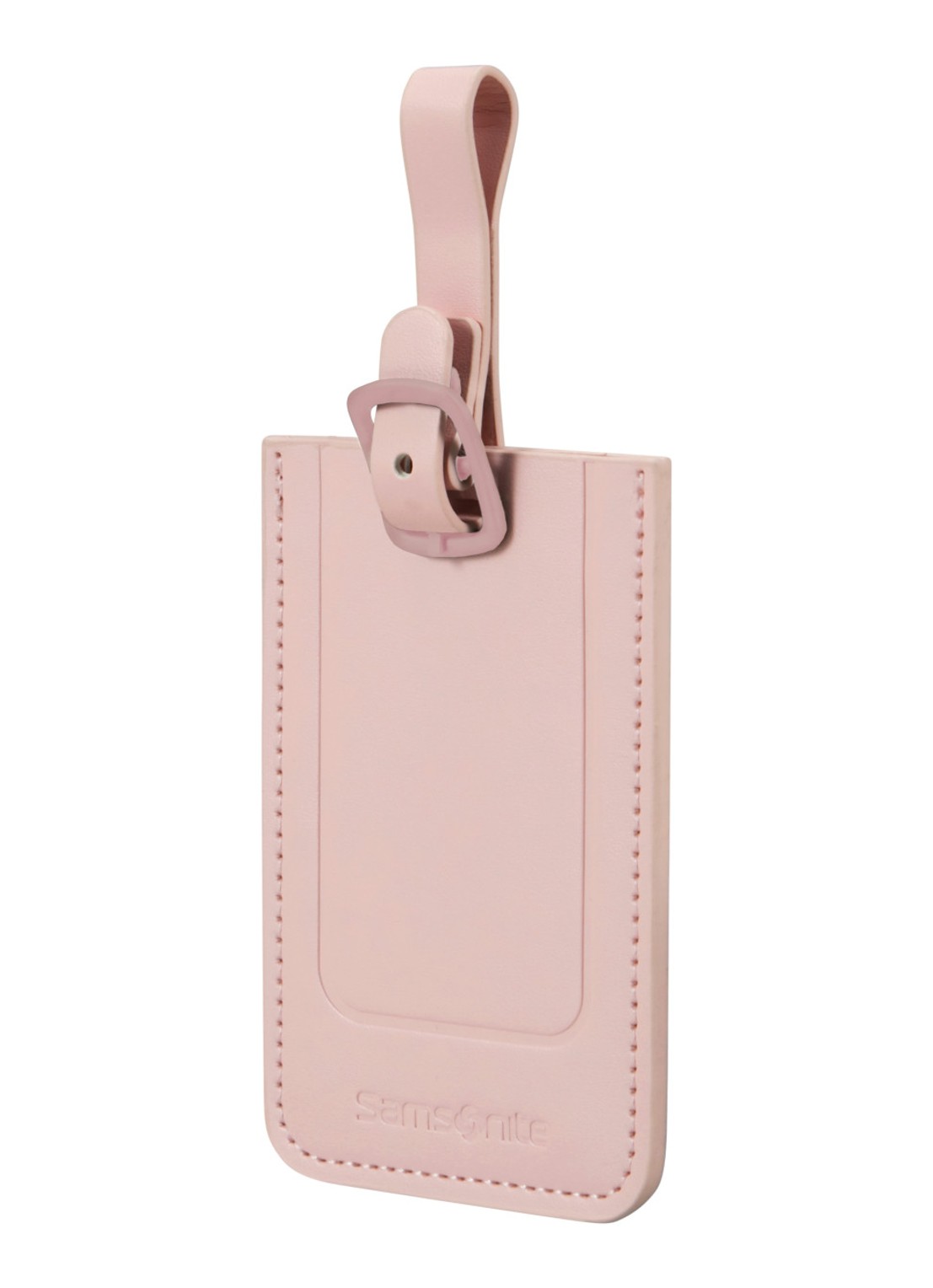 Samsonite TA Revolution bagagelabel set van 2 - voorkant 2 roze