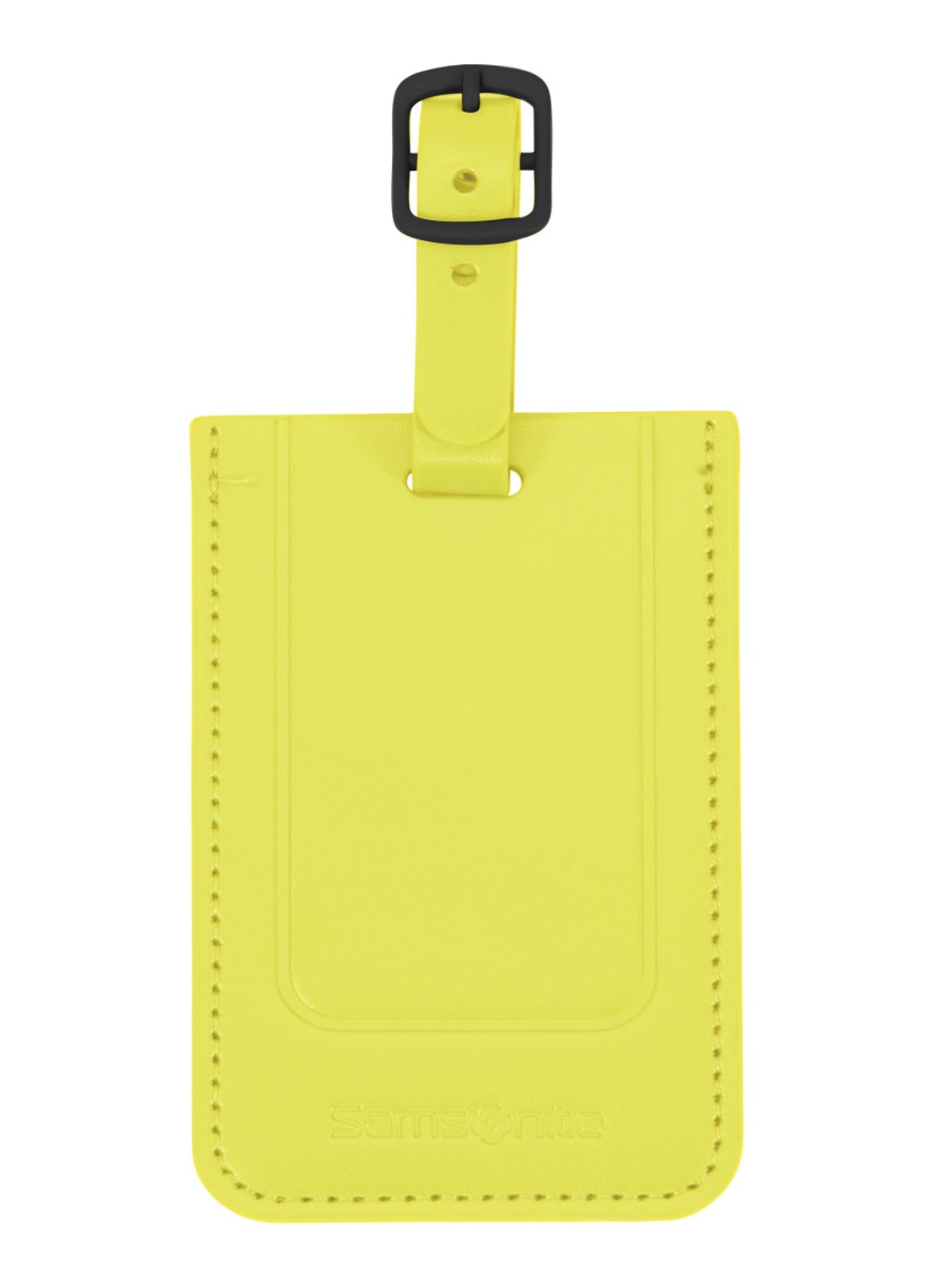 Samsonite TA Revolution bagagelabel set van 2 - voorkant lime