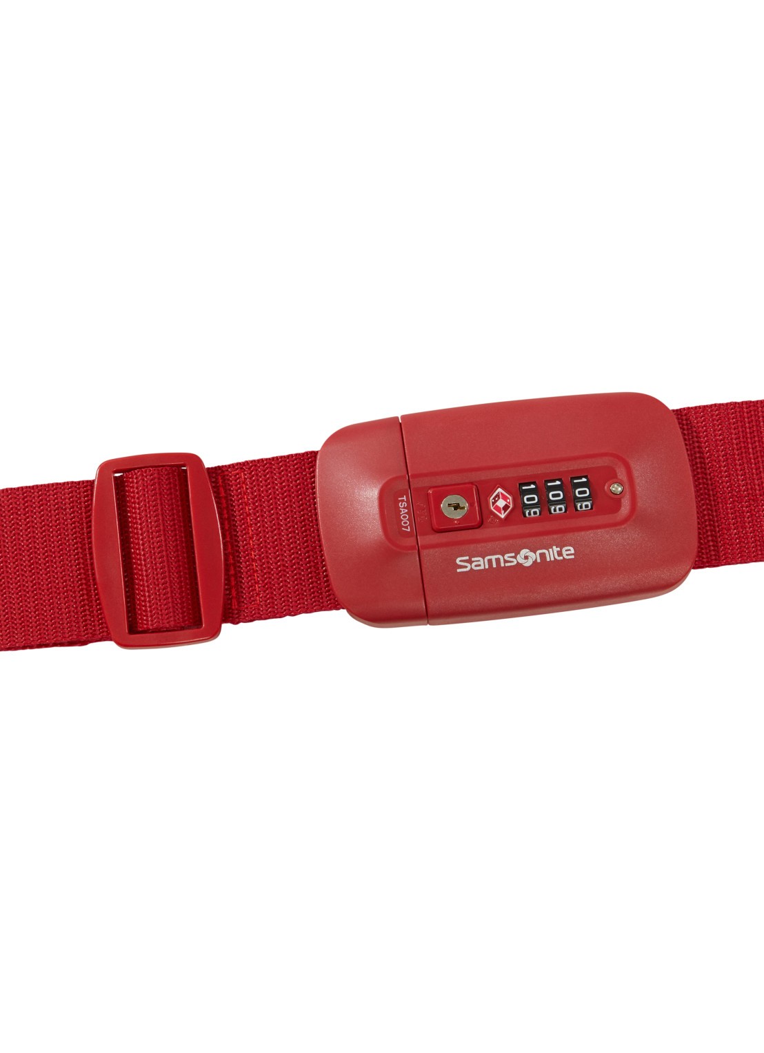 Samsonite TA Revolution kofferriem - voorkant rood