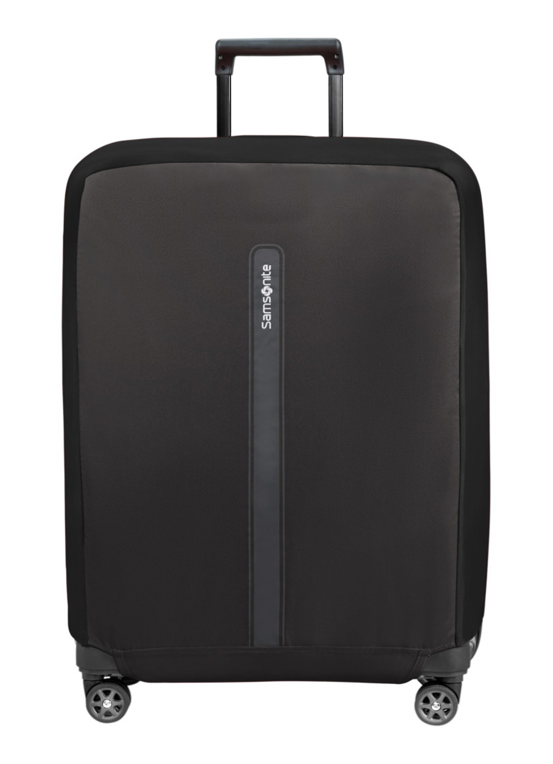Samsonite TA Revolution L kofferhoes - voorkant 2 zwart