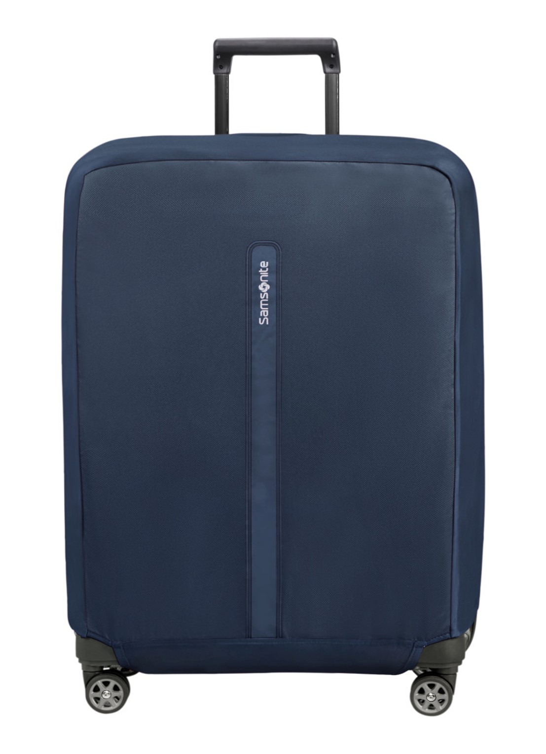 Samsonite TA Revolution L kofferhoes - voorkant 2 donkerblauw