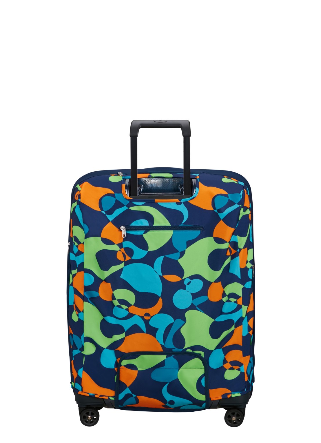 Samsonite TA Revolution L kofferhoes - achterkant 3 groen