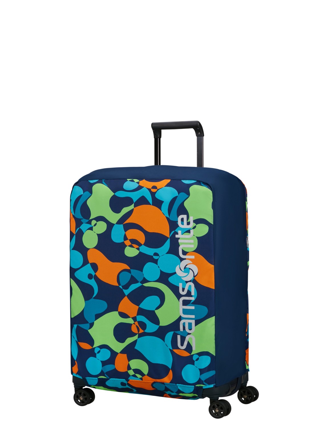 Samsonite TA Revolution L kofferhoes - voorkant 2 groen