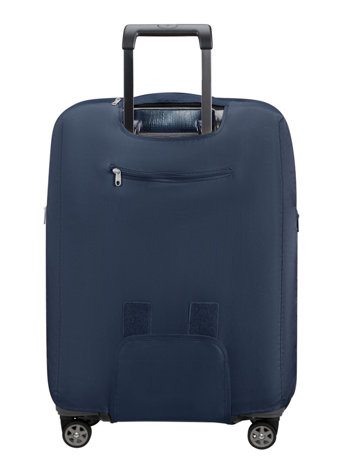 Samsonite TA Revolution M kofferhoes - achterkant donkerblauw