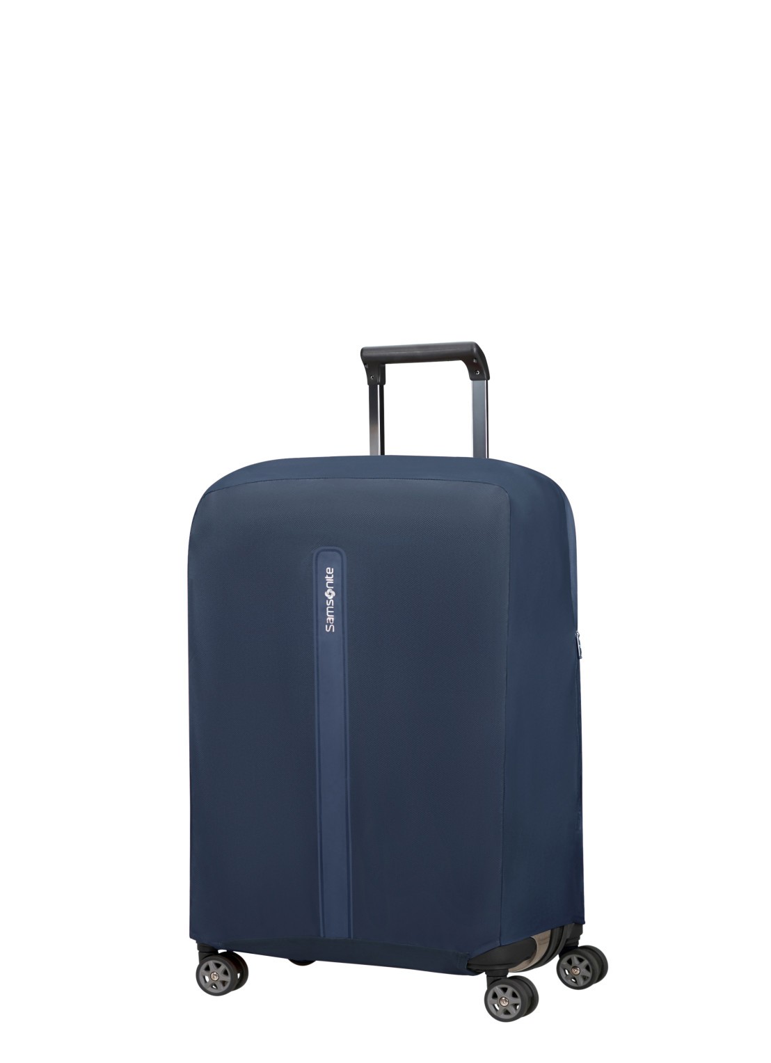 Samsonite TA Revolution M kofferhoes - voorkant 3 donkerblauw