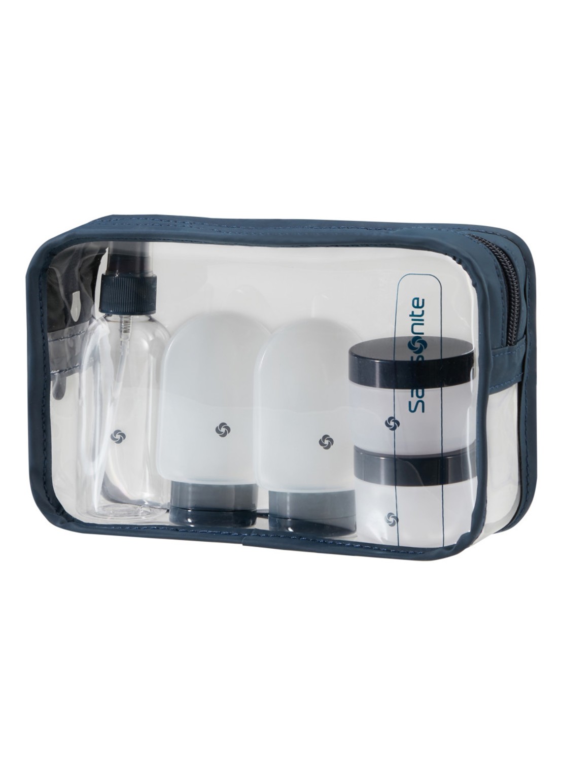 Samsonite TA Revolution toilettas - detail 3 donkerblauw