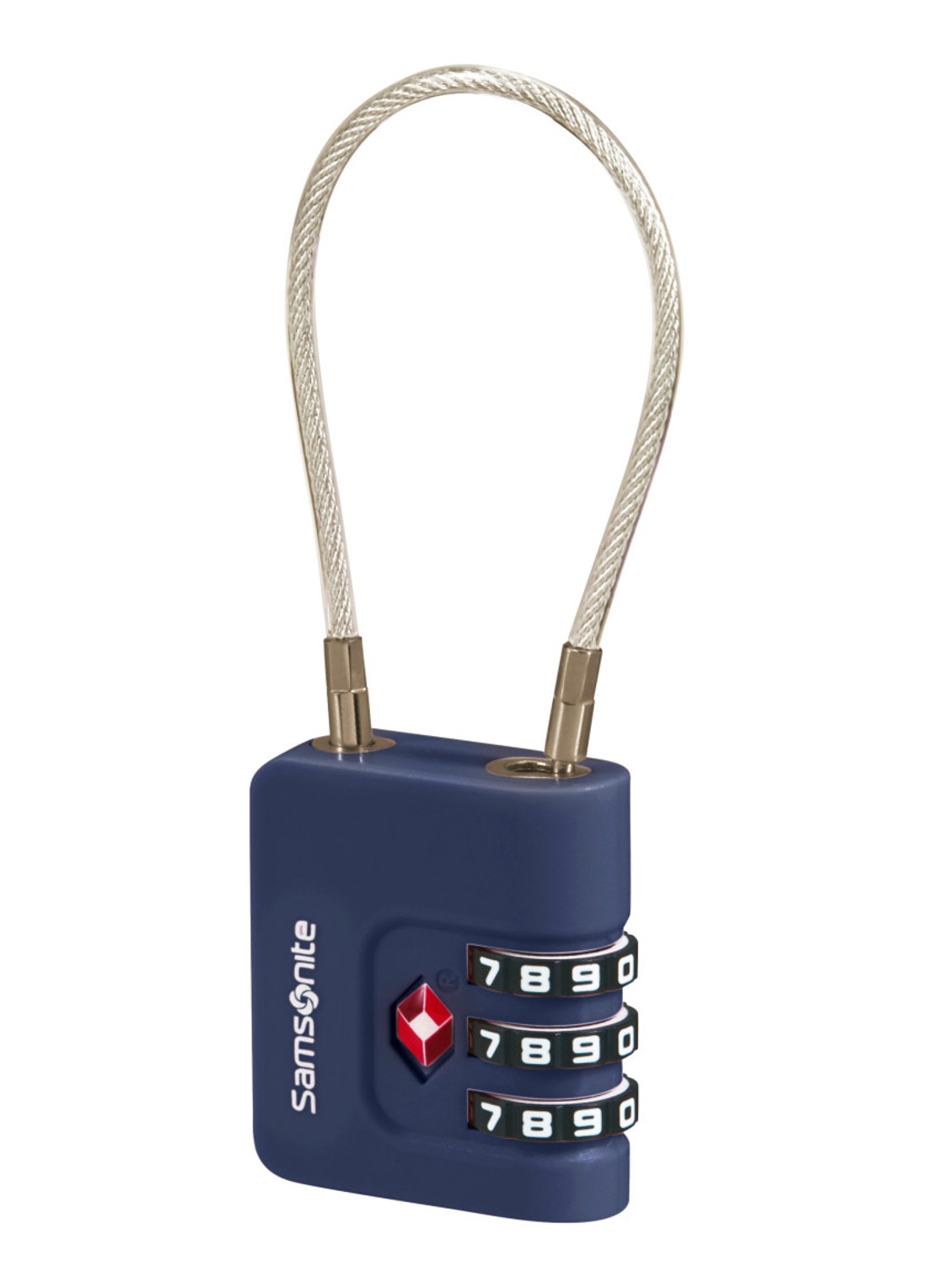 Samsonite TA Revolution TSA cijferslot - voorkant 2 donkerblauw