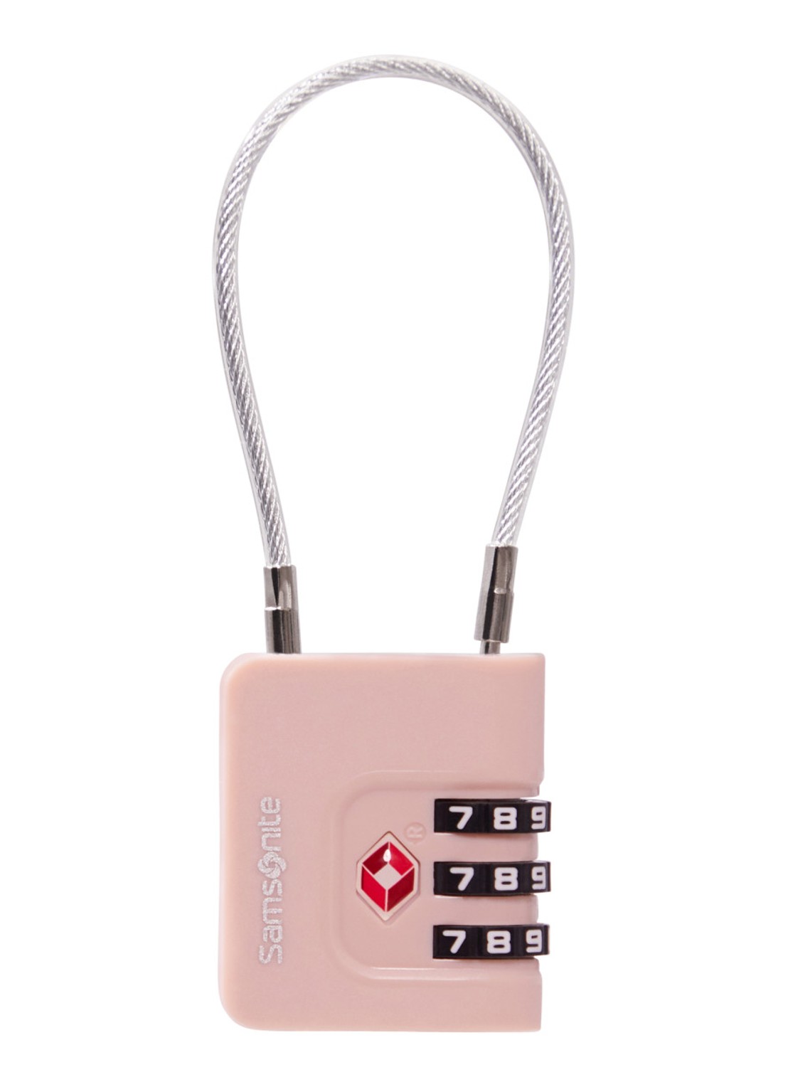 Samsonite TA Revolution TSA cijferslot - voorkant 2 roze