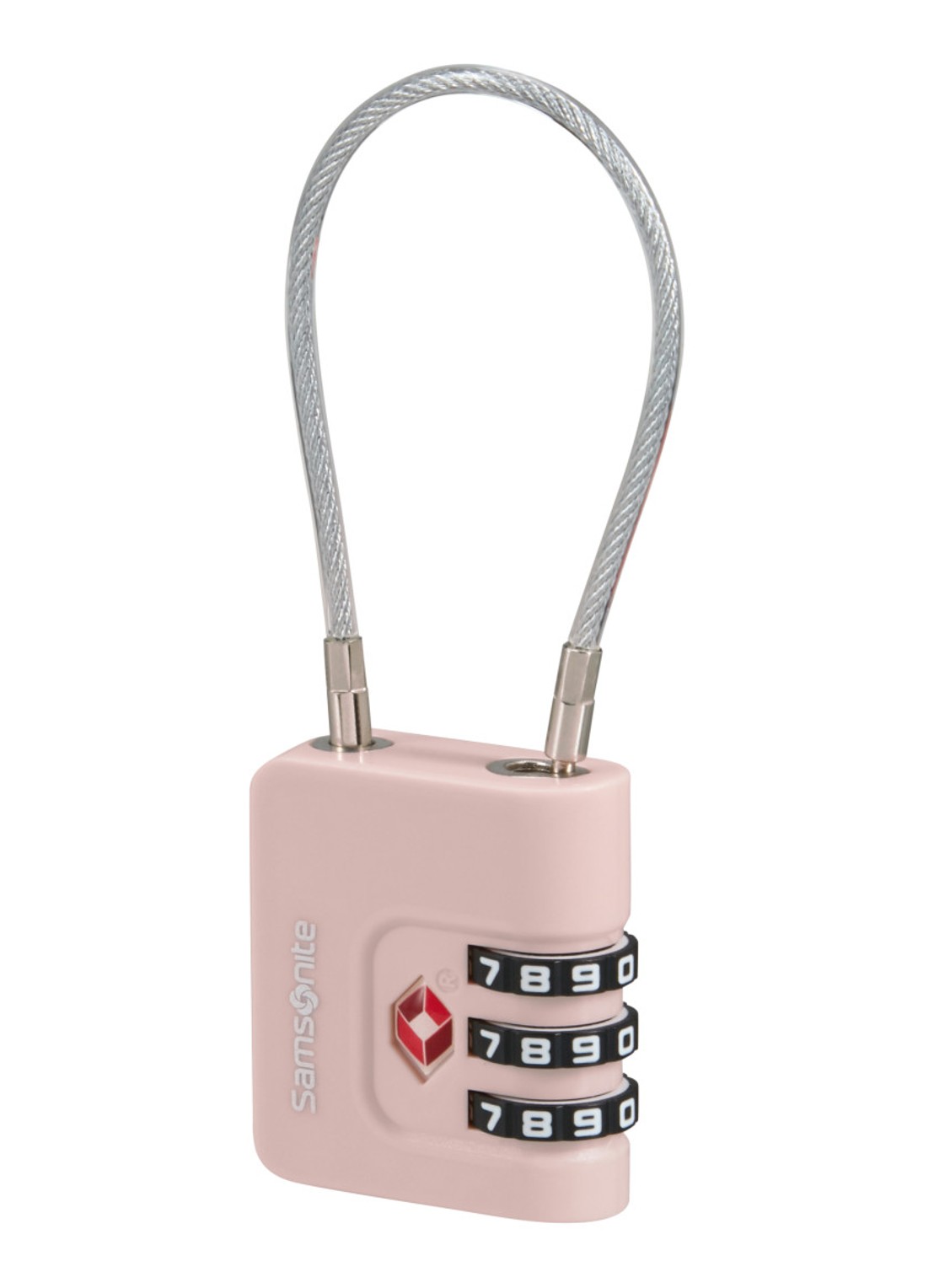 Samsonite TA Revolution TSA cijferslot - voorkant 3 roze
