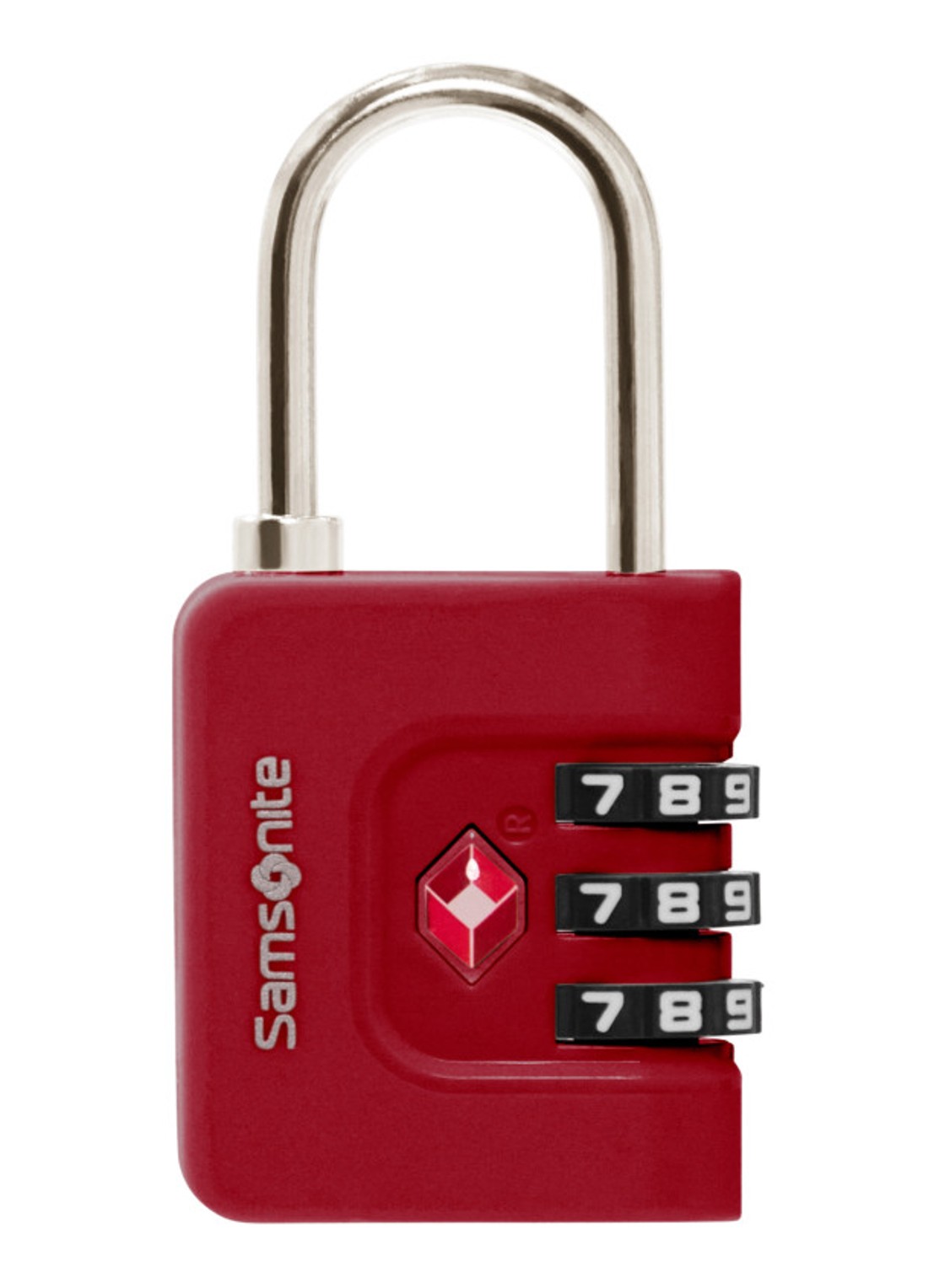 Samsonite TA Revolution TSA cijferslot - voorkant rood