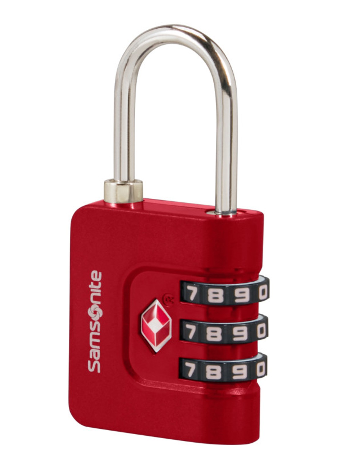 Samsonite TA Revolution TSA cijferslot - voorkant 2 rood