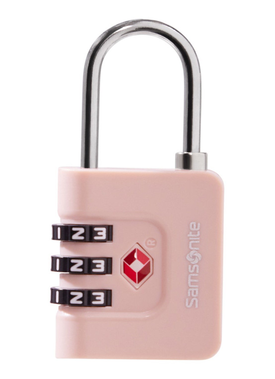 Samsonite TA Revolution TSA cijferslot - achterkant 3 roze