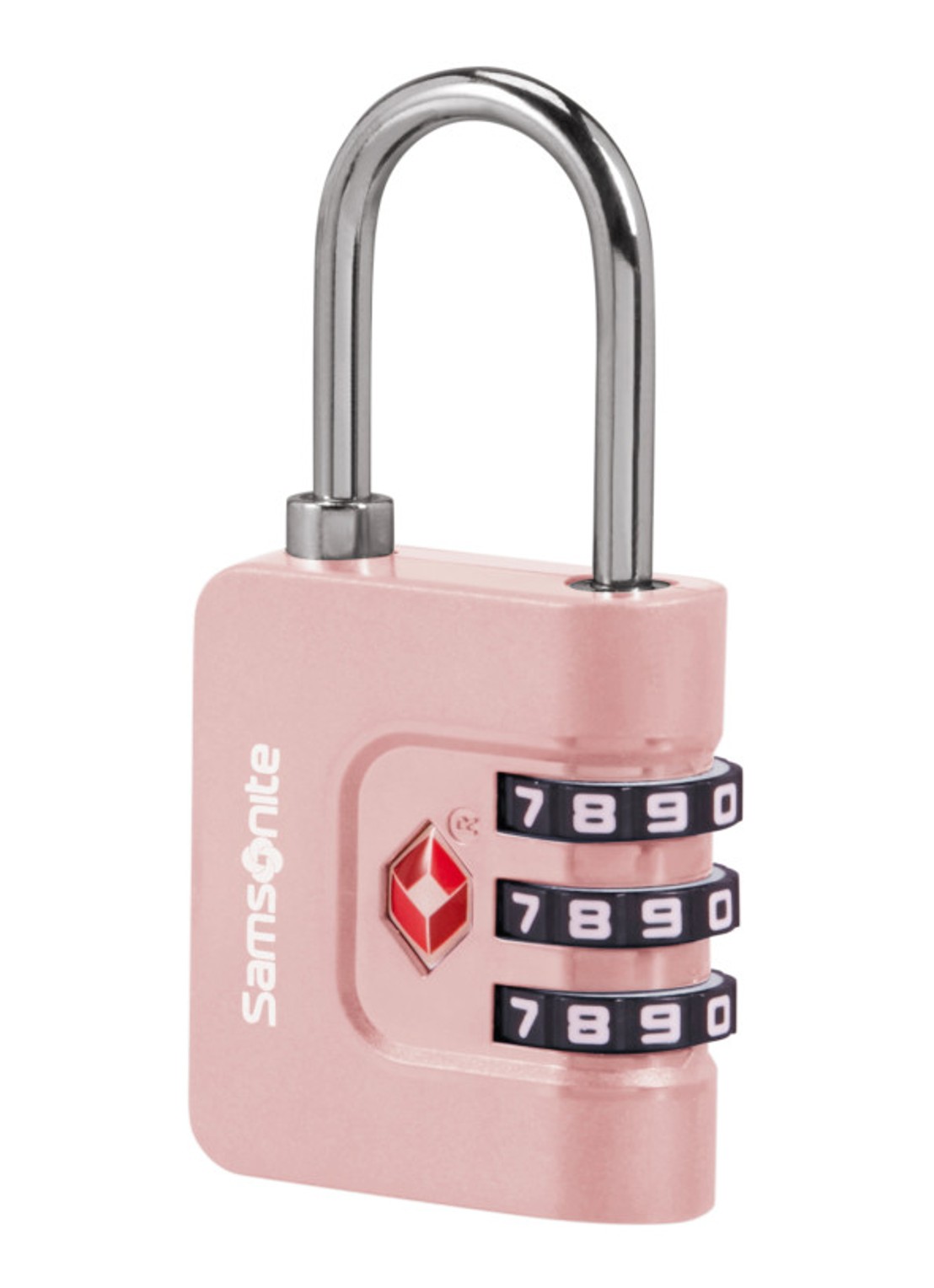 Samsonite TA Revolution TSA cijferslot - voorkant 2 roze