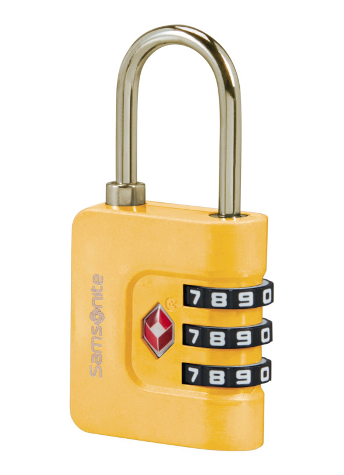 Samsonite TA Revolution TSA cijferslot - voorkant 2 geel