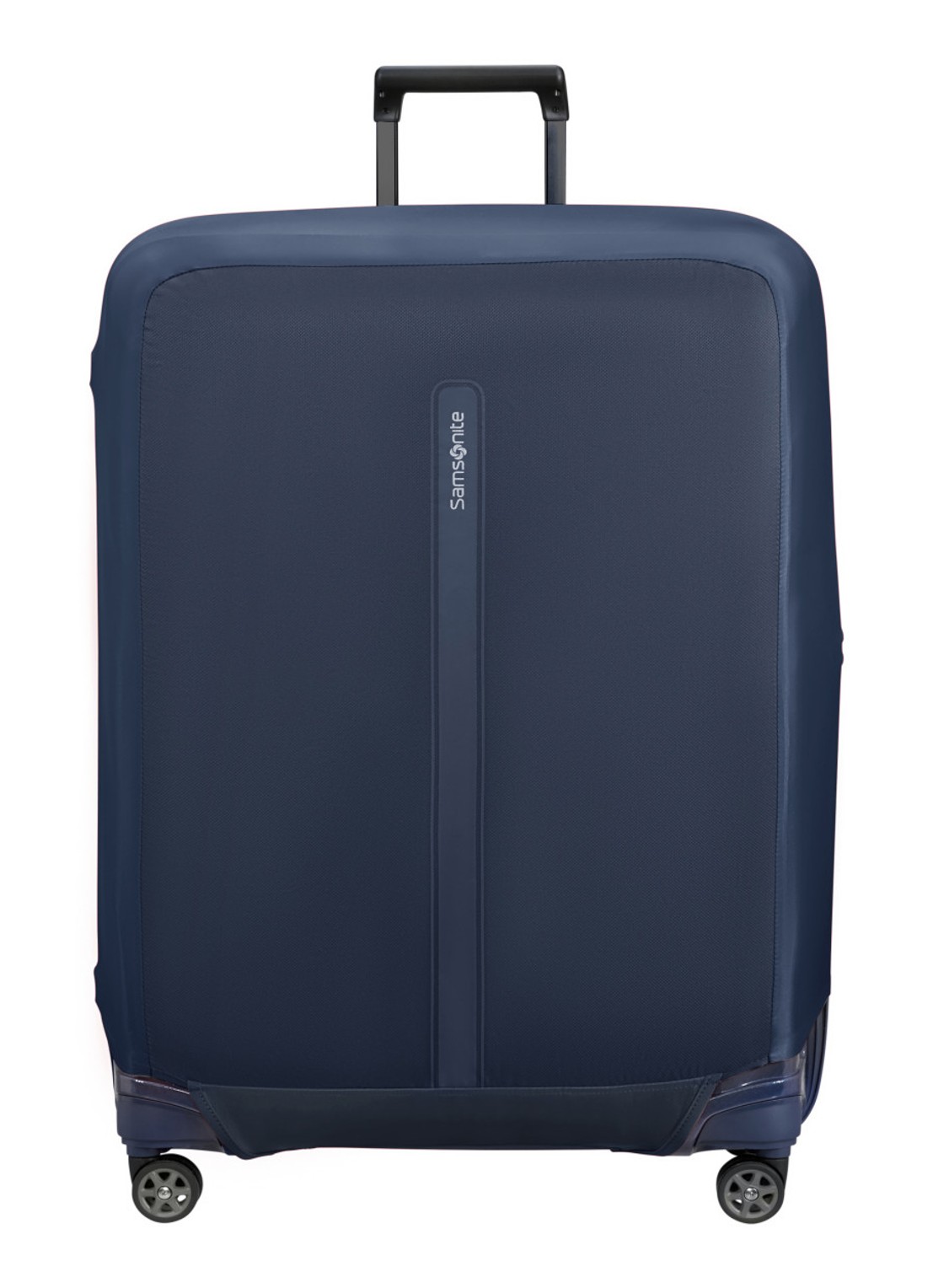 Samsonite TA Revolution XL kofferhoes - voorkant donkerblauw