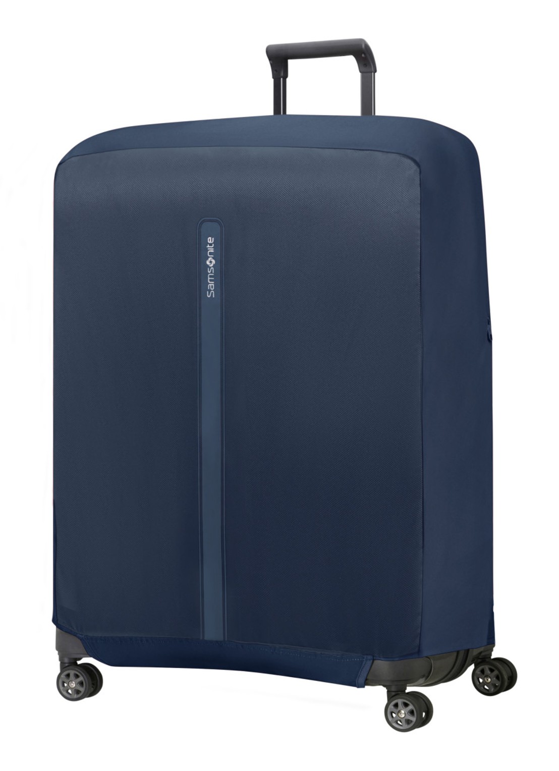 Samsonite TA Revolution XL kofferhoes - voorkant 2 donkerblauw