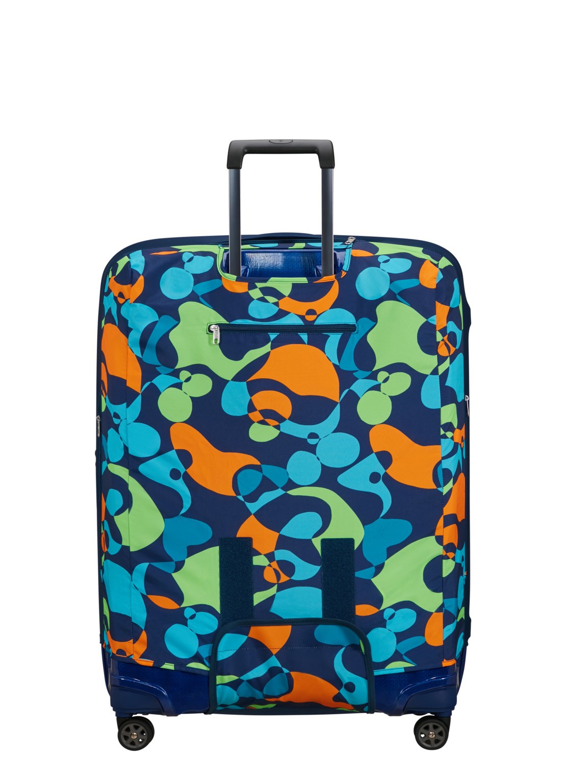 Samsonite TA Revolution XL kofferhoes - achterkant 3 groen