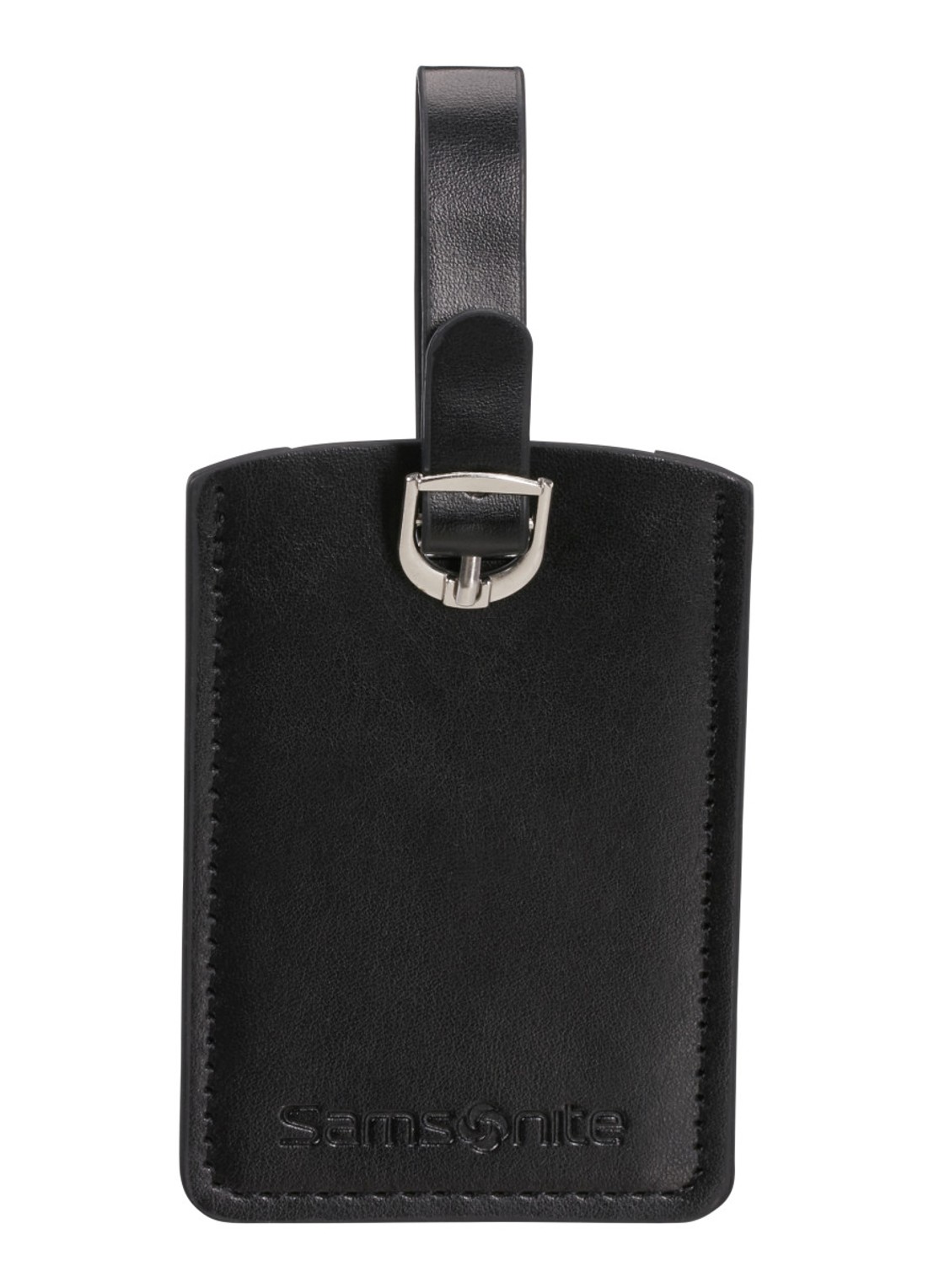 Samsonite Travel Accessories bagagelable set van 2 - voorkant zwart