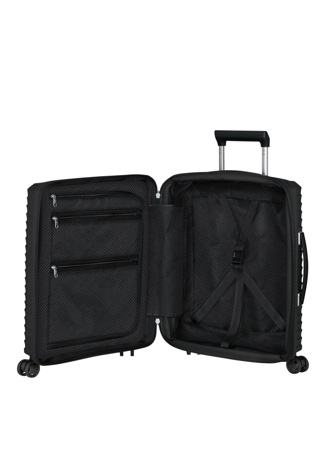 Samsonite Upscape spinner 55 cm - detail 3 zwart