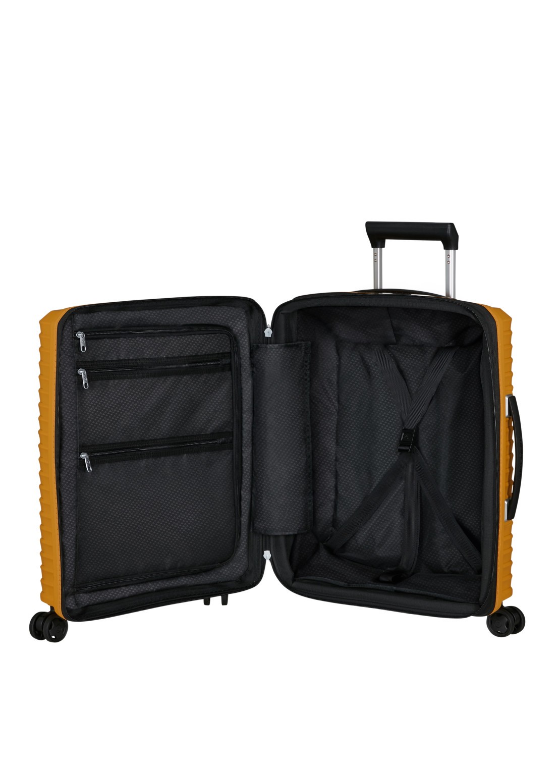 Samsonite Upscape spinner 55 cm - detail 4 okergeel