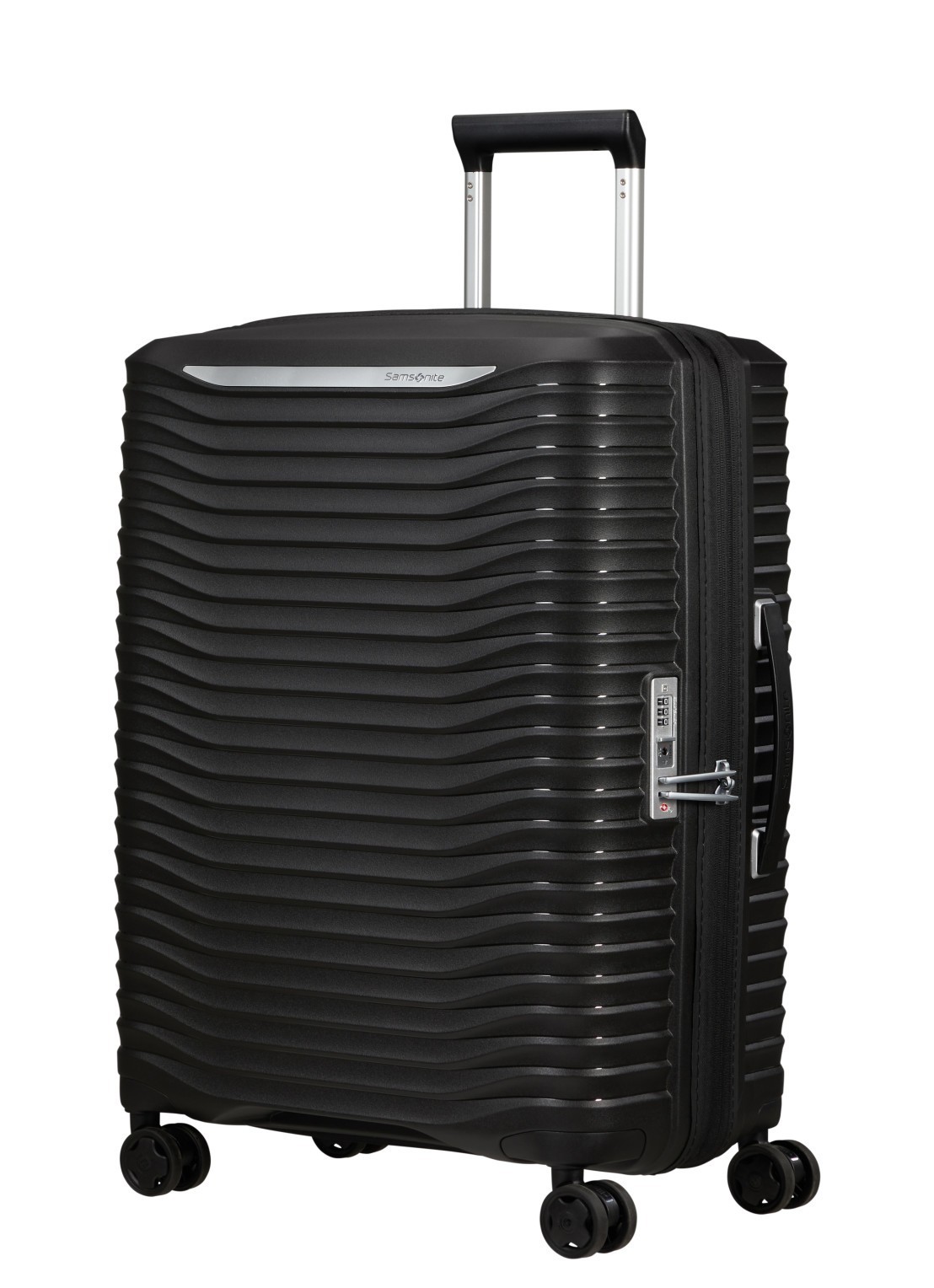 Samsonite Upscape spinner 68 cm - voorkant 2 zwart