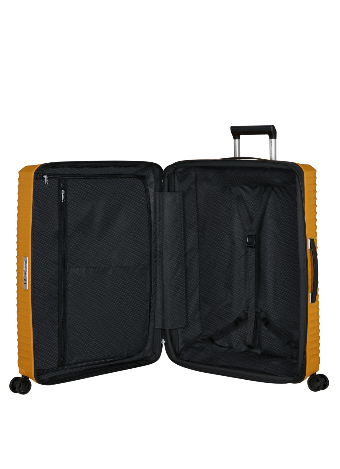 Samsonite Upscape spinner 68 cm - detail 2 geel