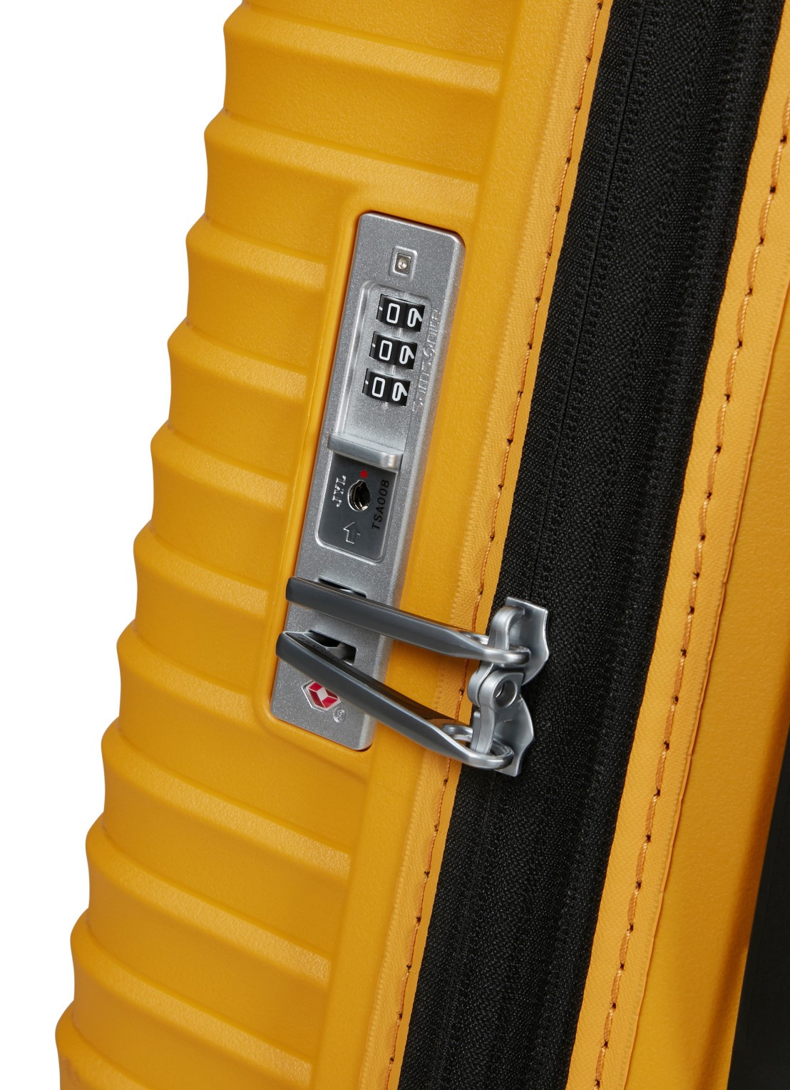 Samsonite Upscape spinner 68 cm - detail 5 geel