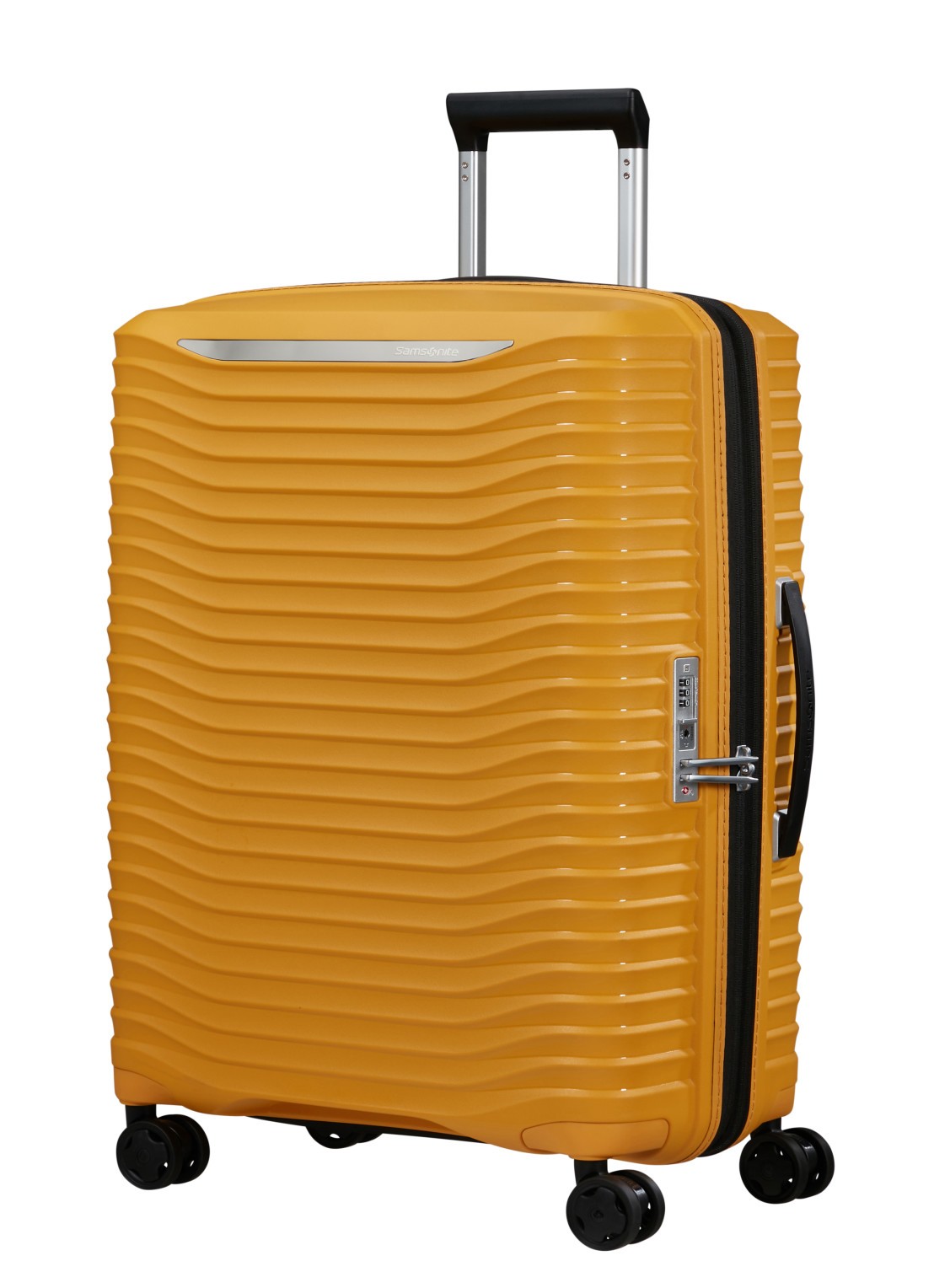 Samsonite Upscape spinner 68 cm - voorkant 7 geel