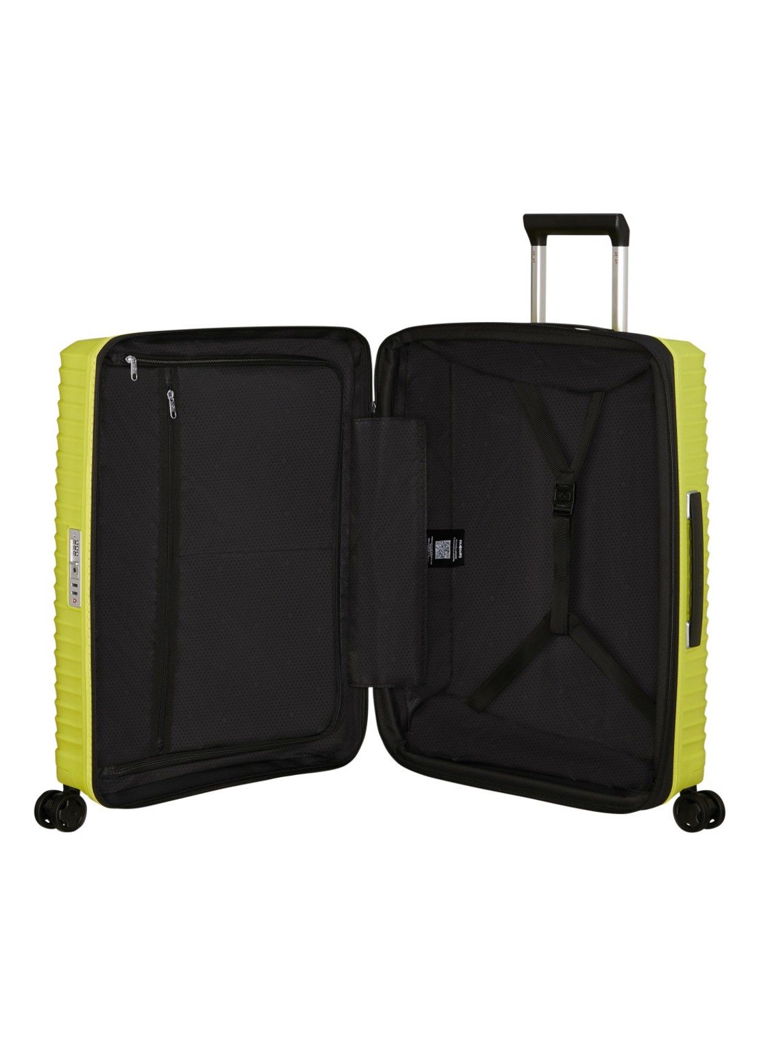 Samsonite Upscape spinner 68 cm - voorkant 3 lime / limegroen