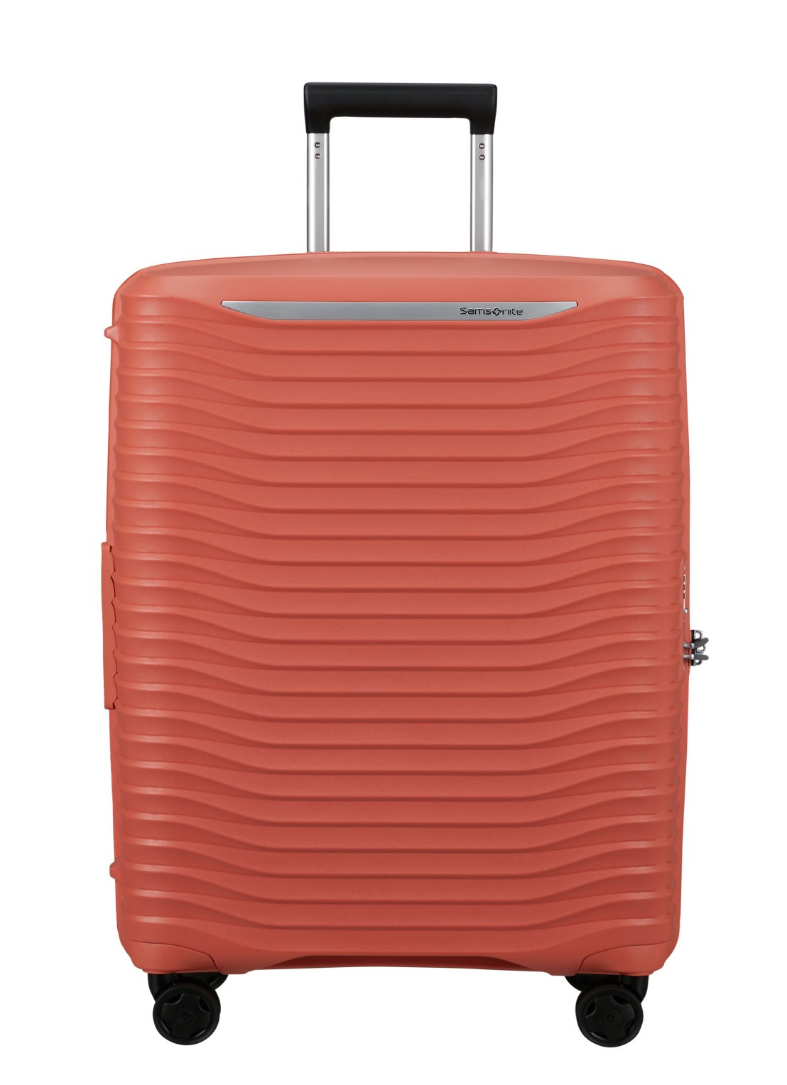 Samsonite Upscape spinner 68 cm - voorkant 3 donkerbeige