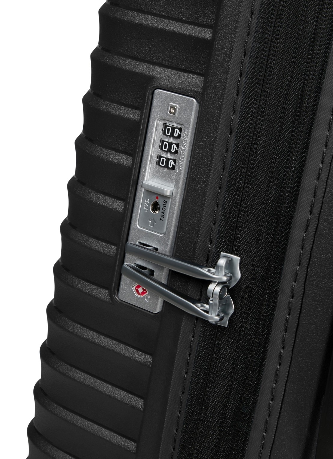Samsonite Upscape spinner 75 cm - detail 3 zwart