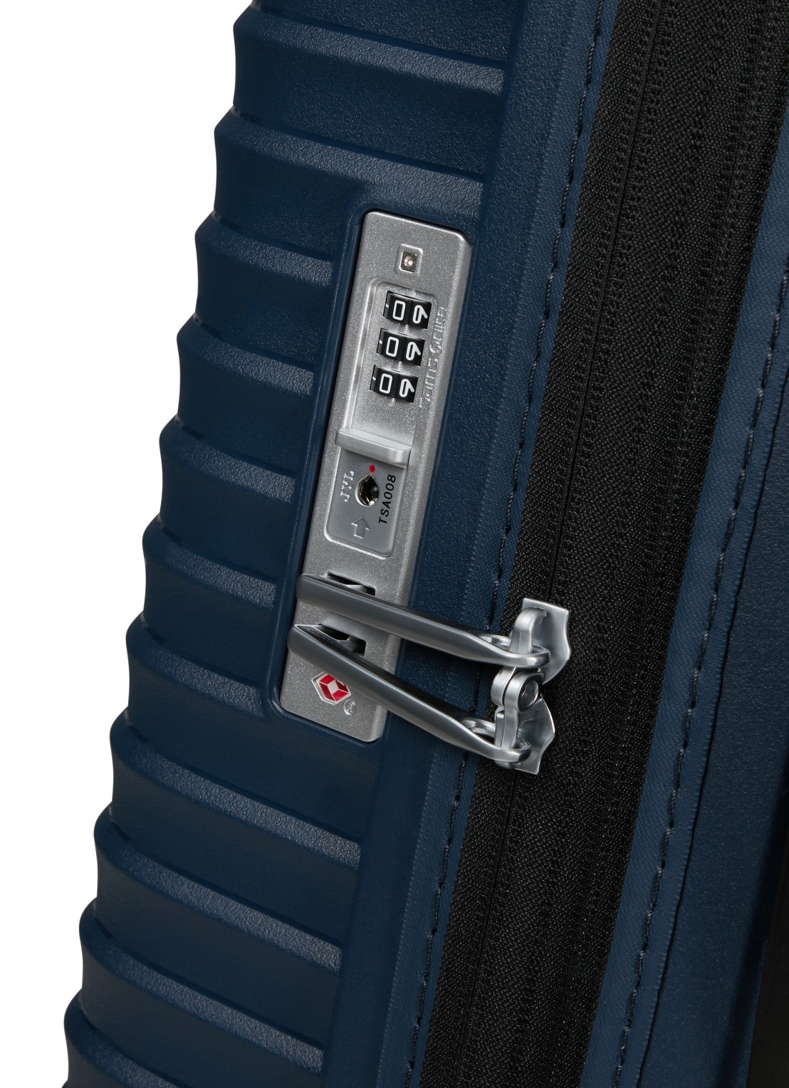 Samsonite Upscape spinner 75 cm - detail 6 donkerblauw
