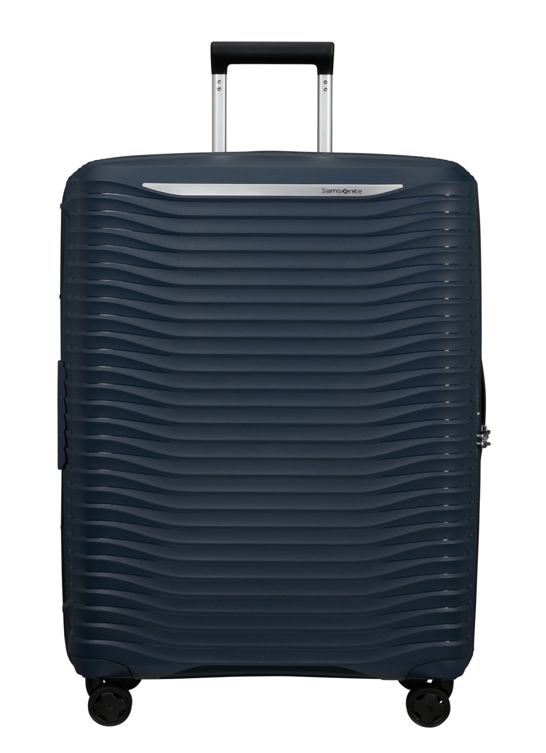 Samsonite Upscape spinner 75 cm - voorkant 2 donkerblauw