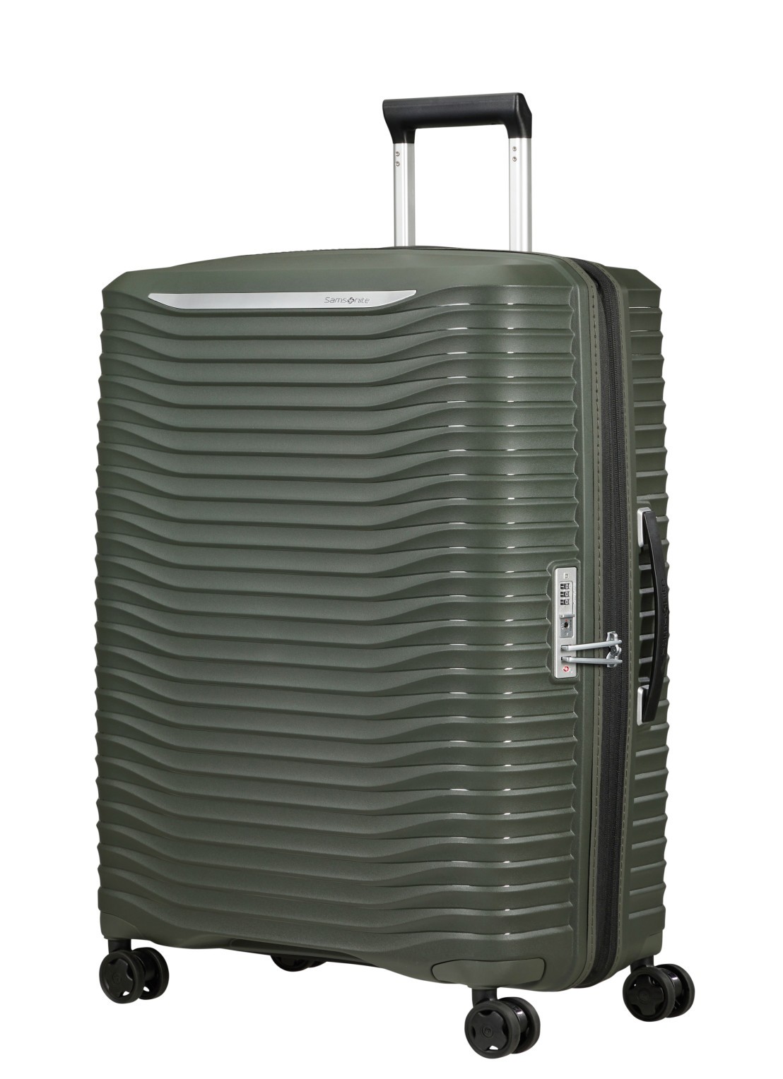 Samsonite Upscape spinner 75 cm - voorkant 3 grijs