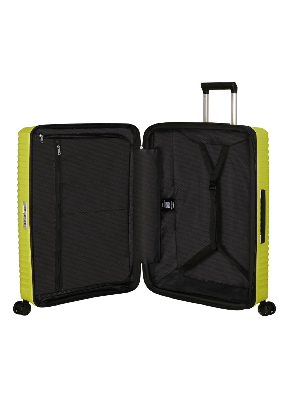 Samsonite Upscape spinner 75 cm - voorkant 3 lime / limegroen
