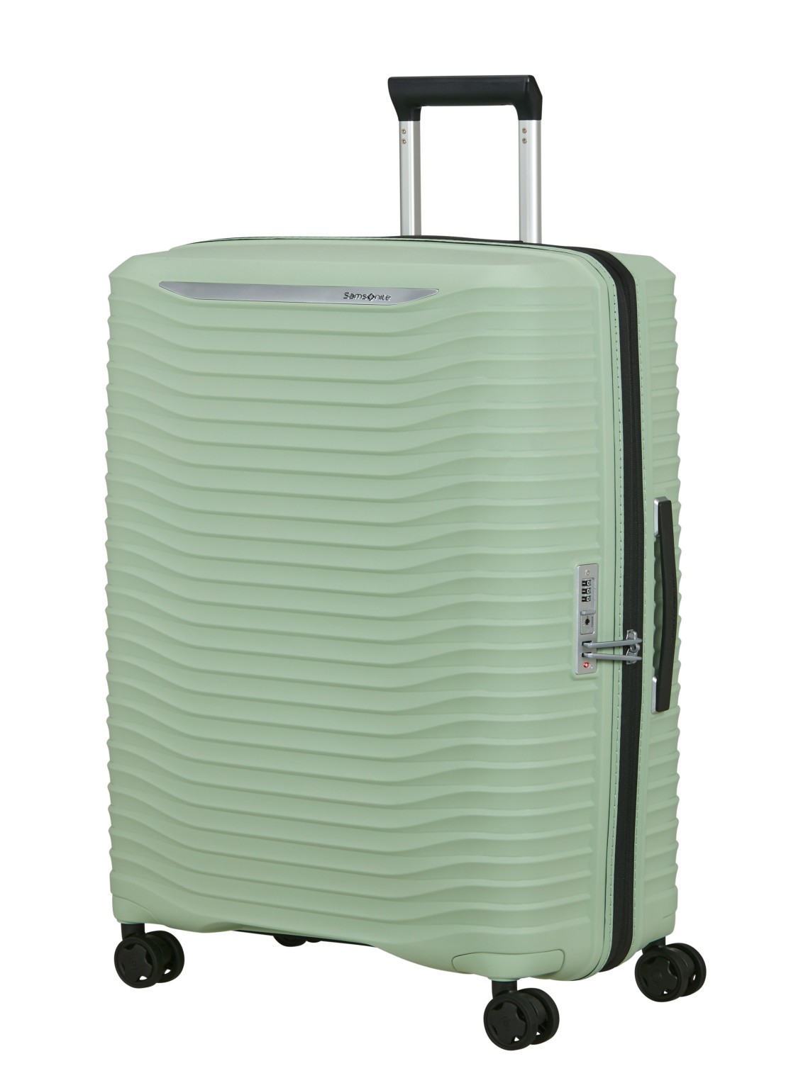 Samsonite Upscape spinner 75 cm - voorkant 3 lichtgroen